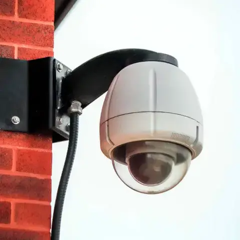 Photo of a room ceiling